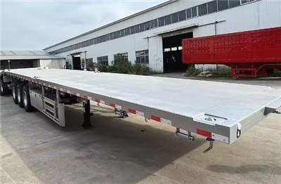 Plochý kontajnerový príves