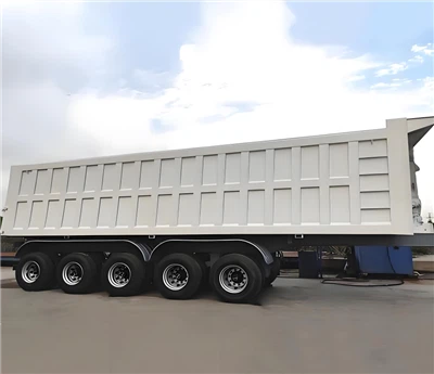 Odnímateľný príves zadnej skládky/sklápača